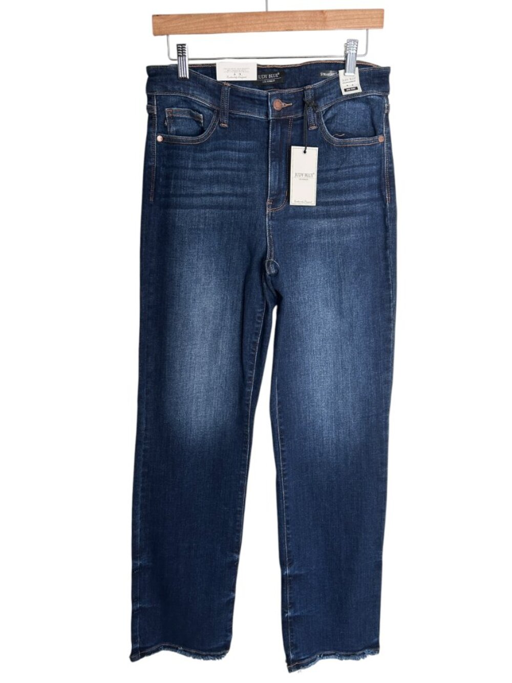 NWT Judy Blue Mid Rise Straight Fit Jeans 29